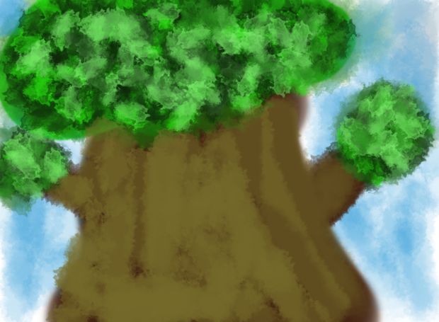 totoro tree style