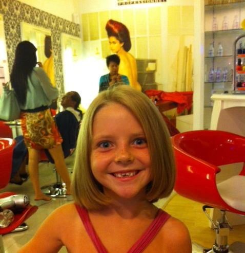new haircut